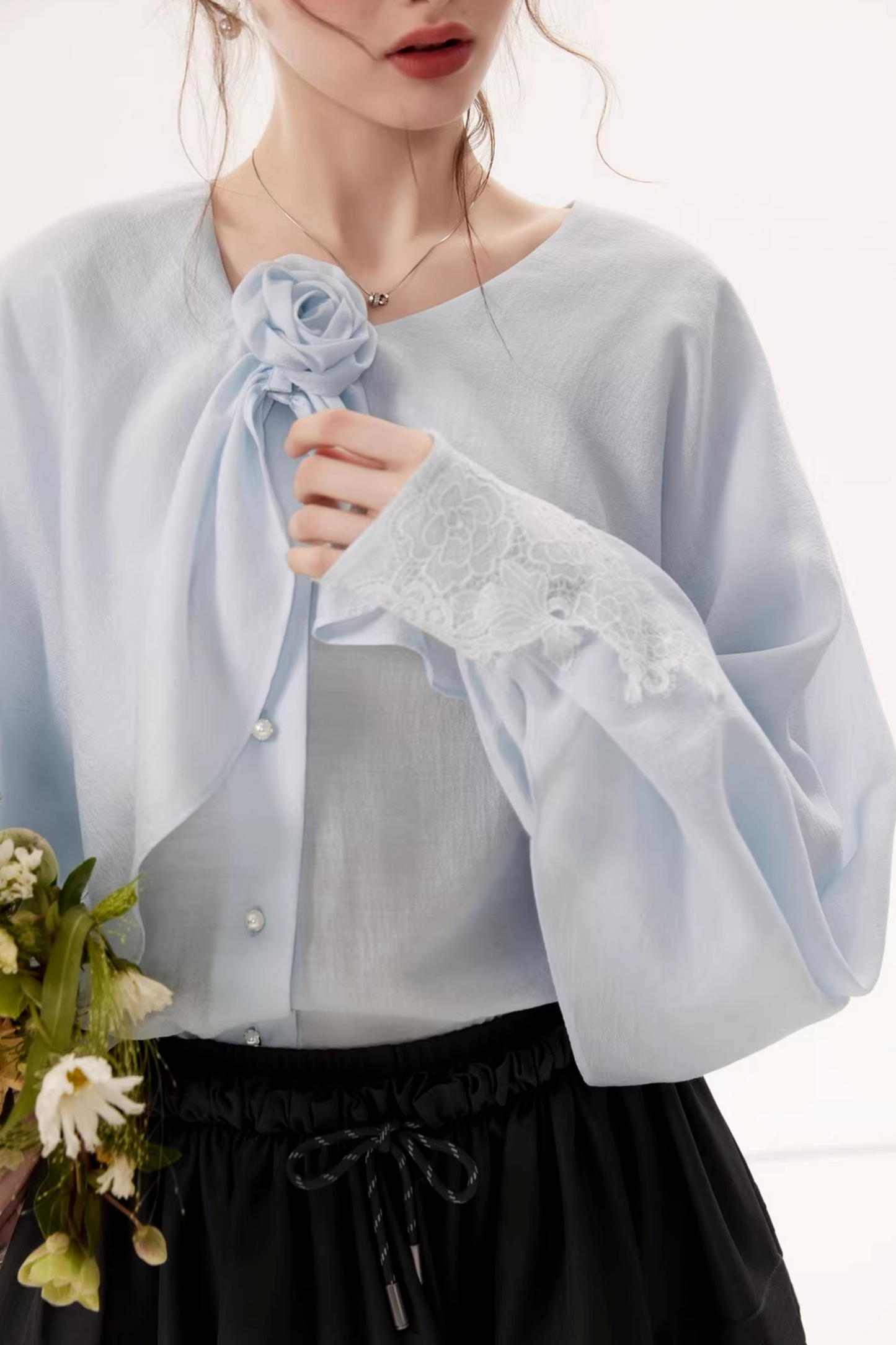 Irregular Textured Blouse