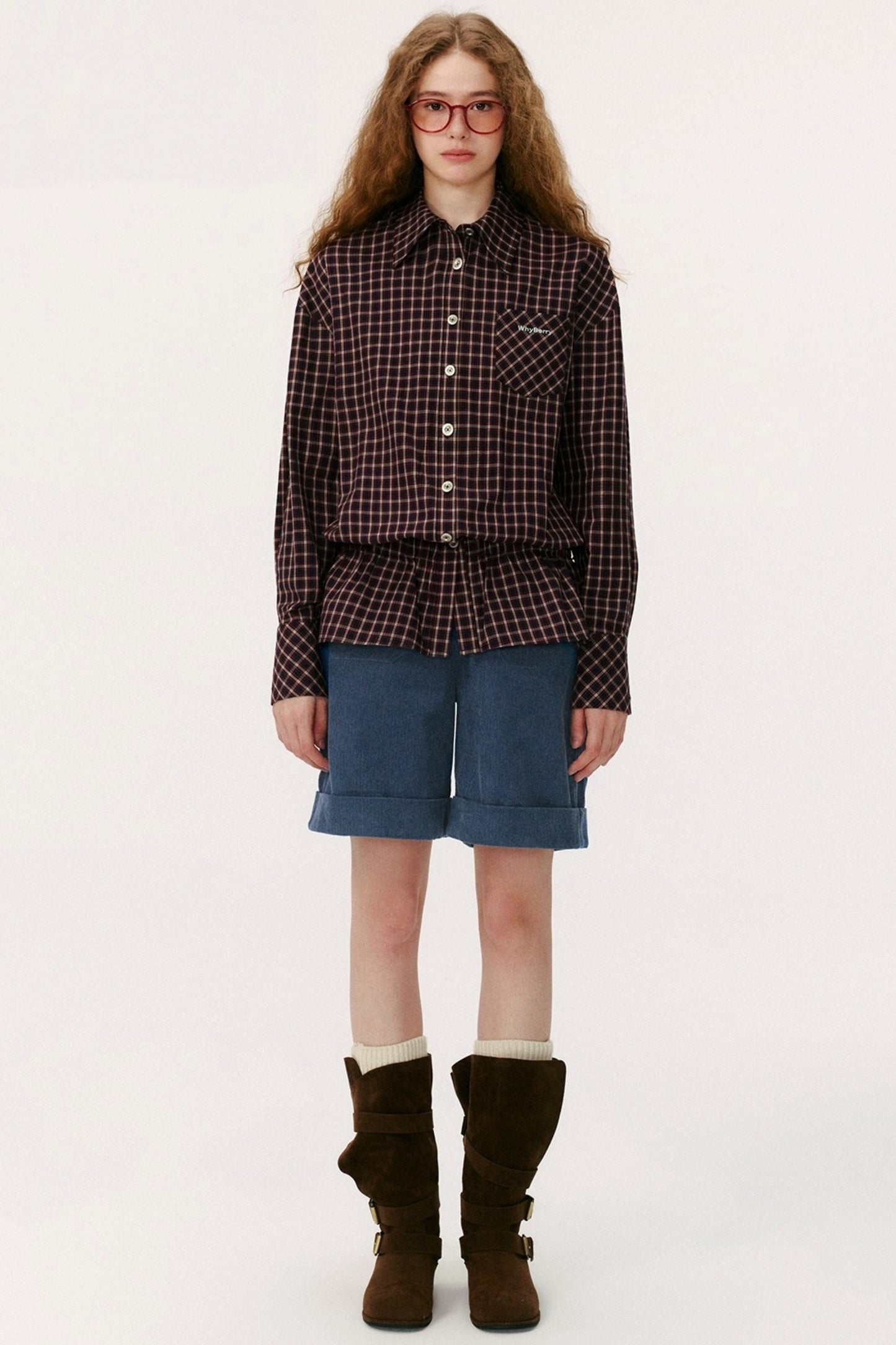 Elasticated Waist Cotton Shirt