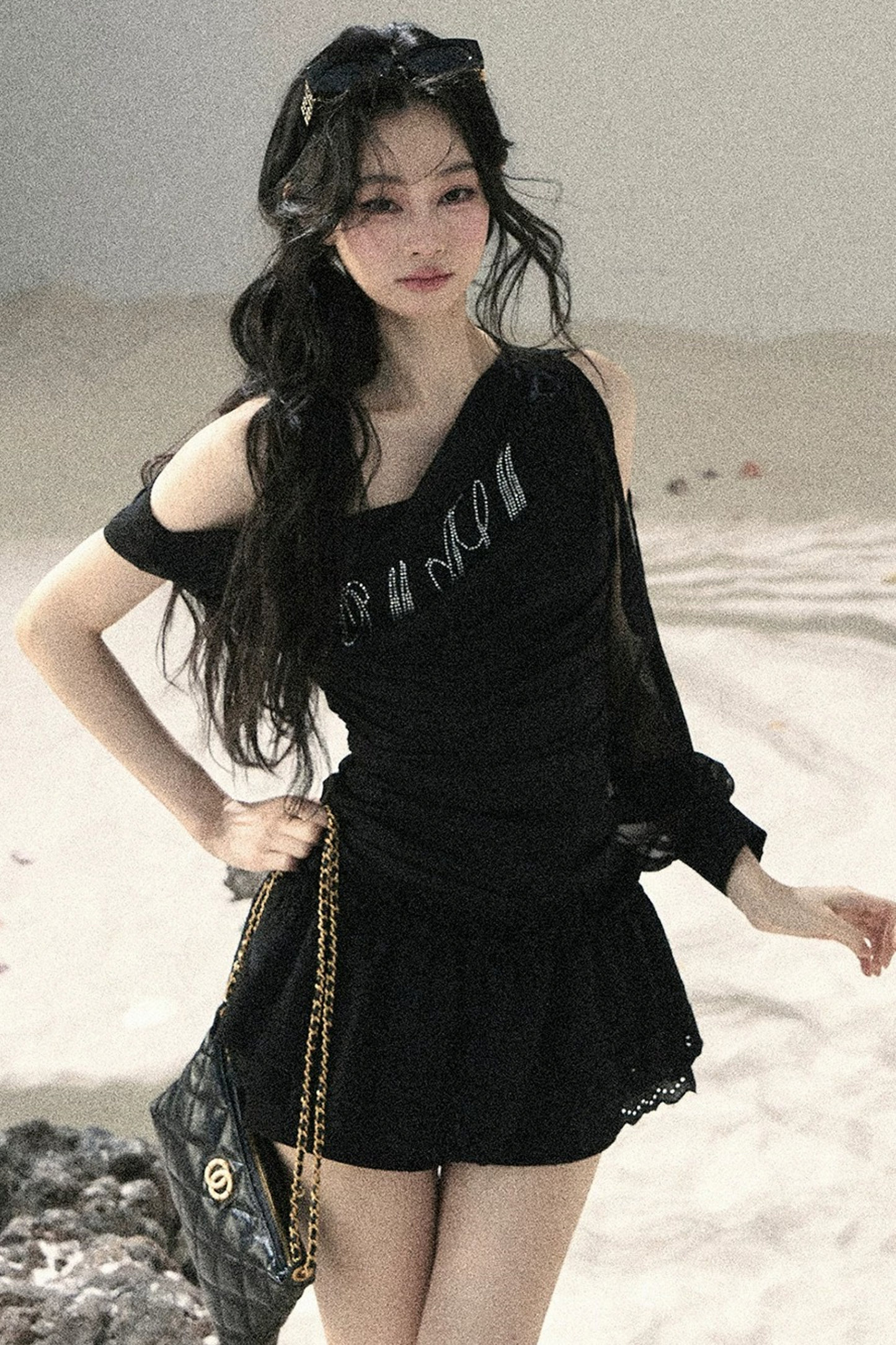 Fragrant Starlight Off-Shoulder Top
