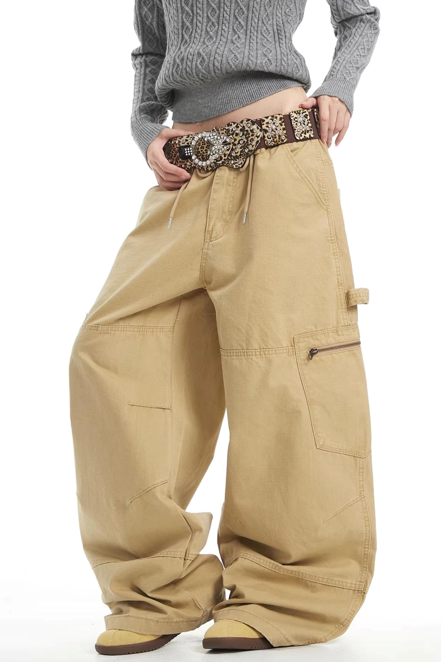 American Retro Multi-Pocket Cargo Pants