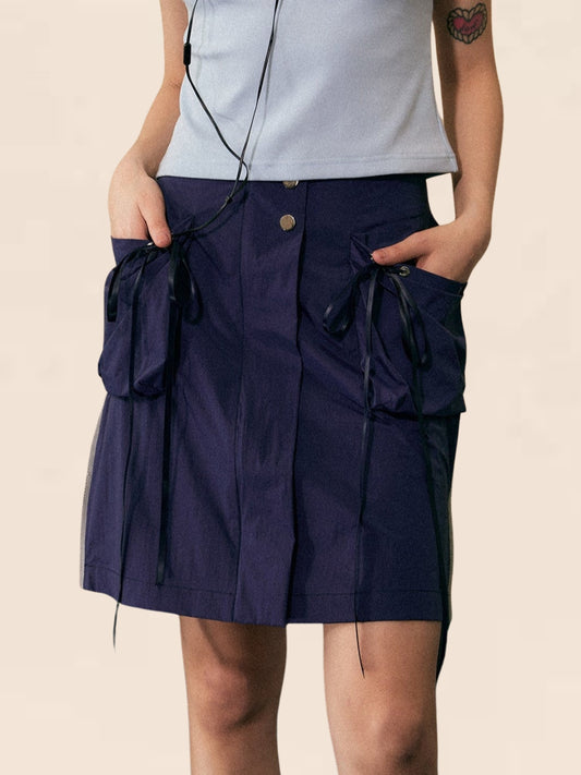 Large Pocket Workwear Skirt
