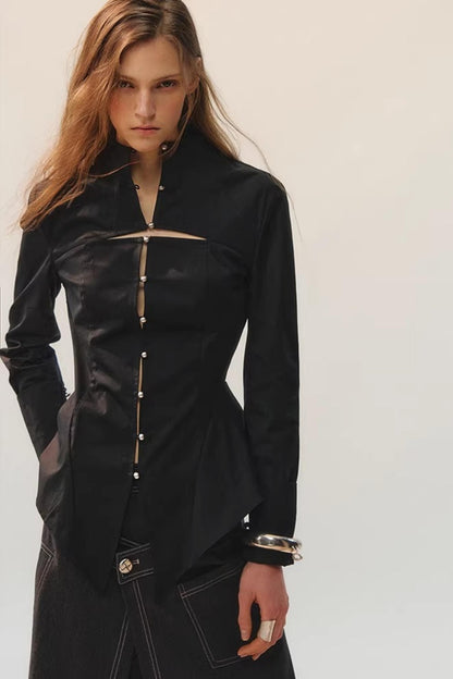 Night Wave Deconstructed Blouse