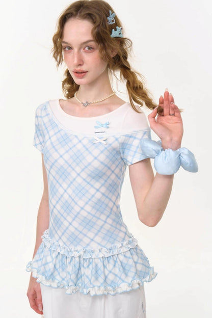 Summer Plaid T-Shirt