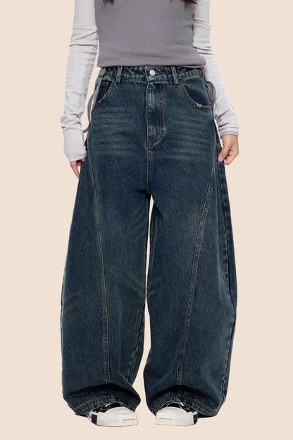 Summer Wide-Leg Jeans Pants