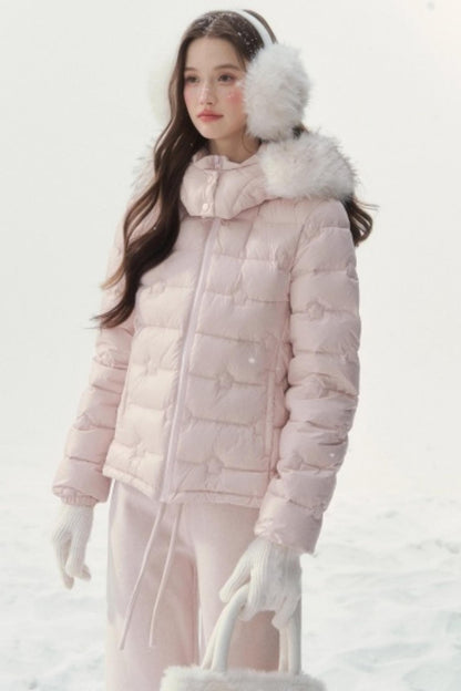 Embossed Sweet Dreams Quilted Jacket