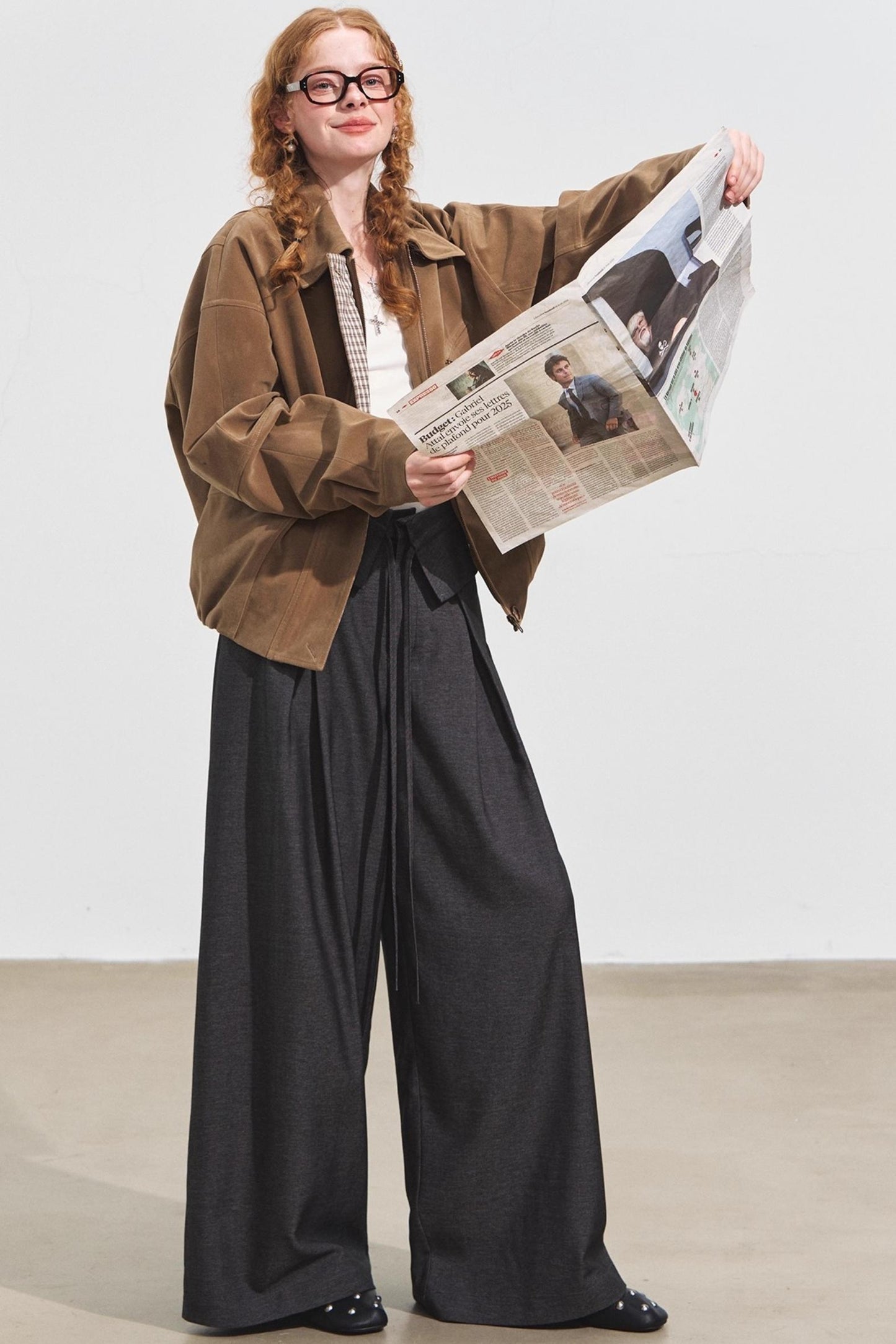 Flipped Waist Trousers