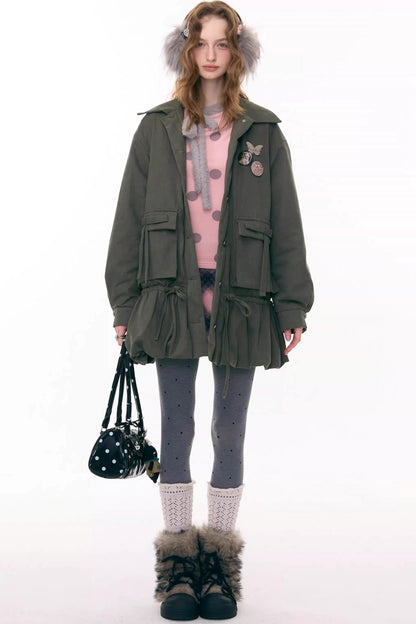 Misty Rain Plaid Skirt