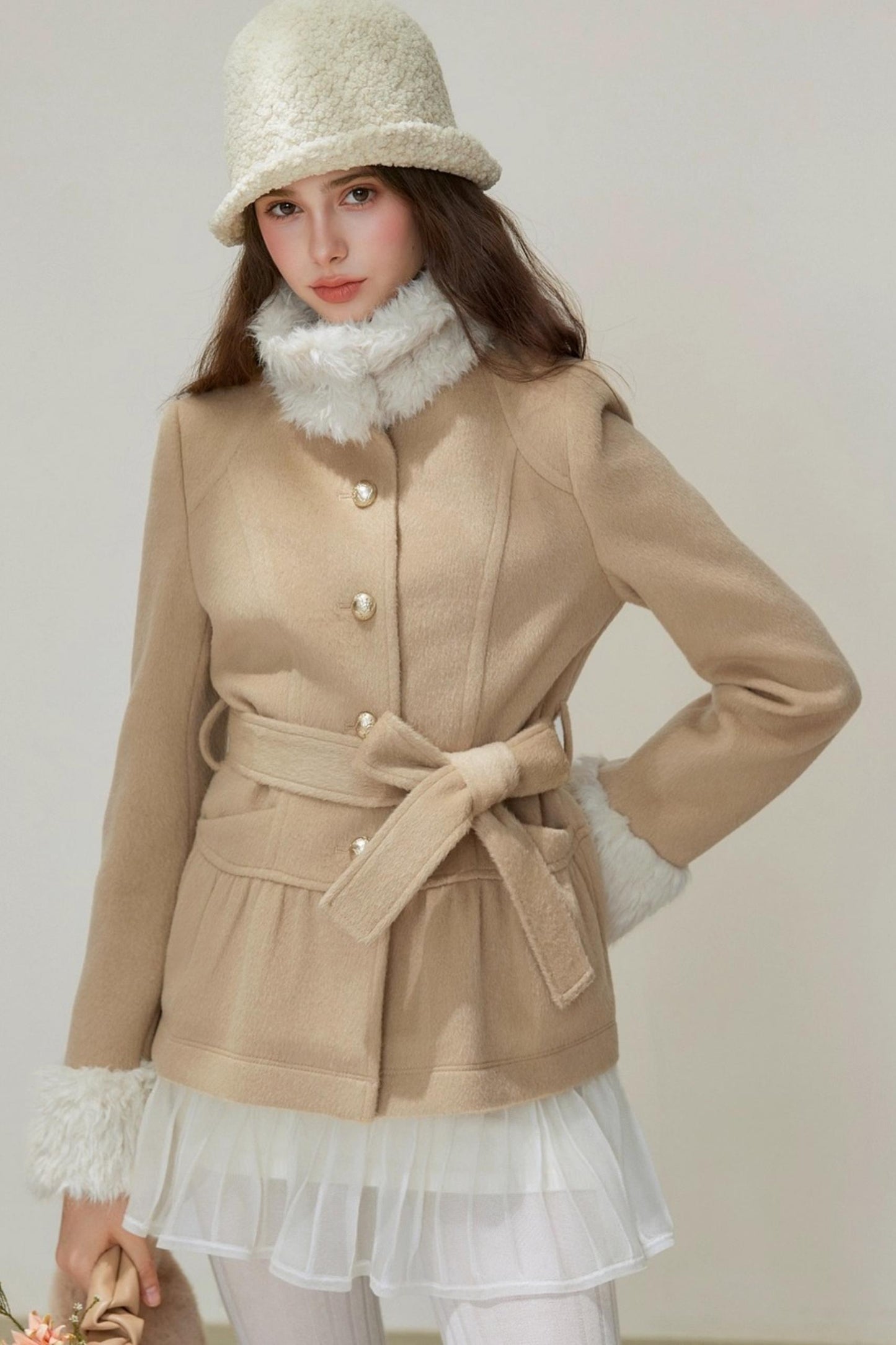 Patchwork Lambswool Jacket