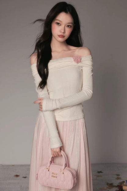 Off-Shoulder Floral Top