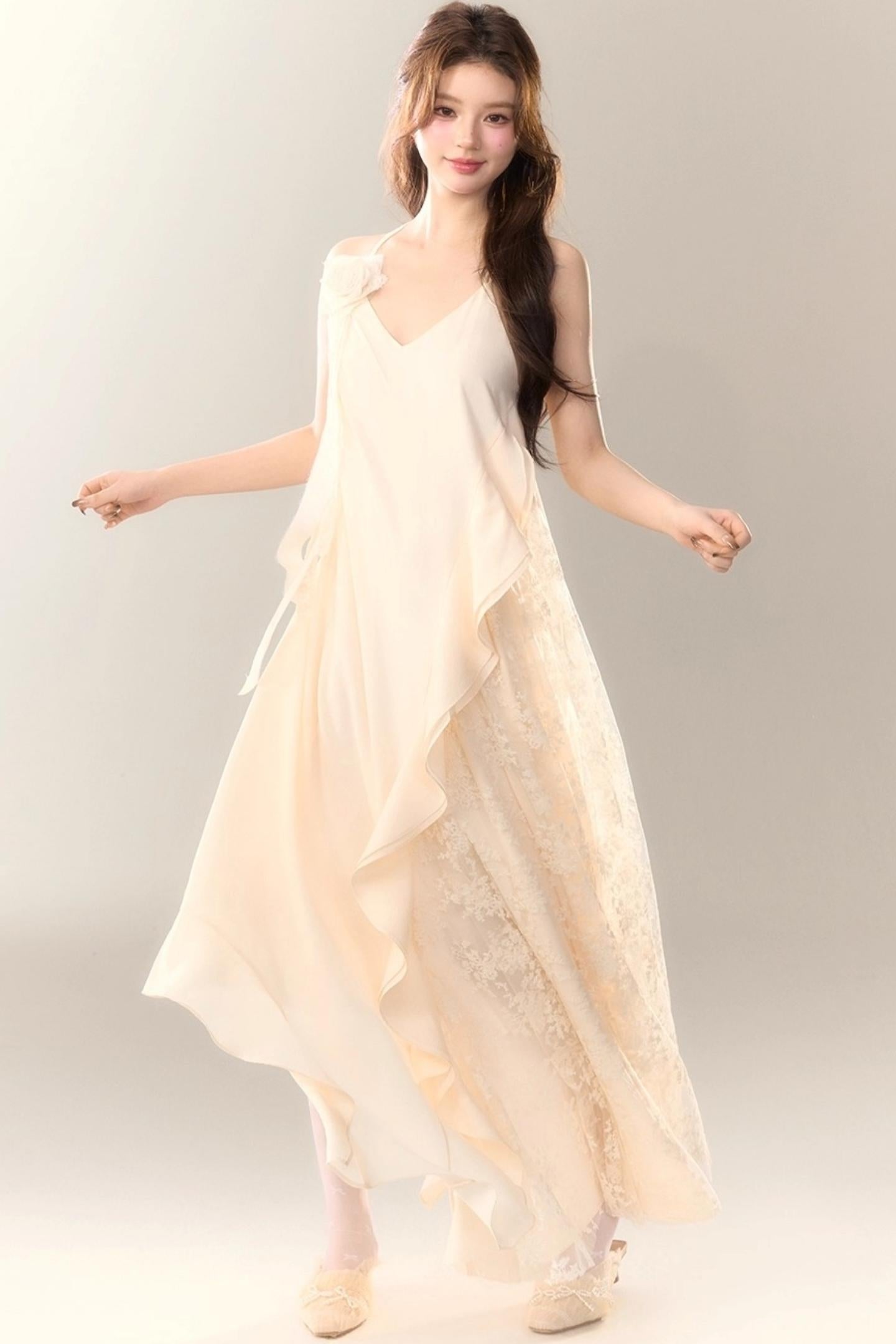 Luxury Seaside Resort Slip Dress