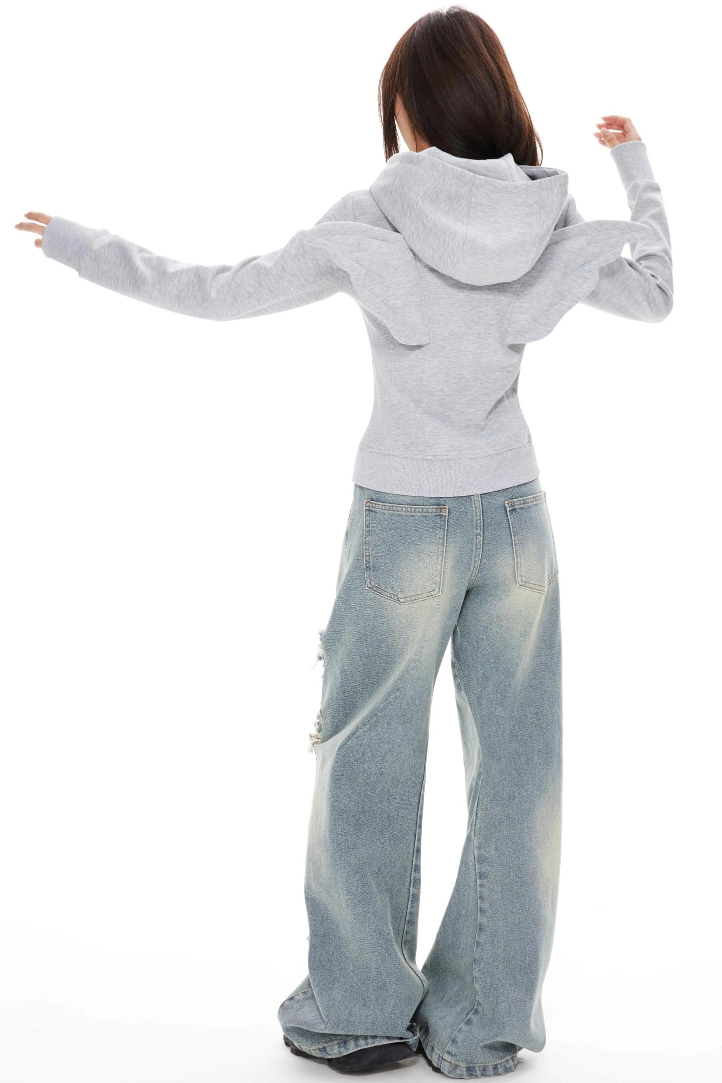 Autumn Hooded Wing Jacket