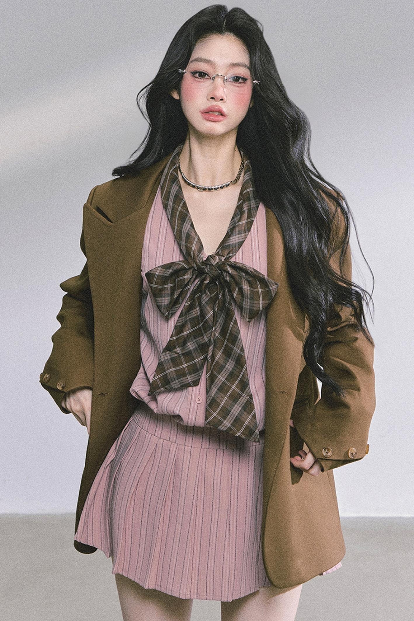 Hailey Miu Stripe Dress