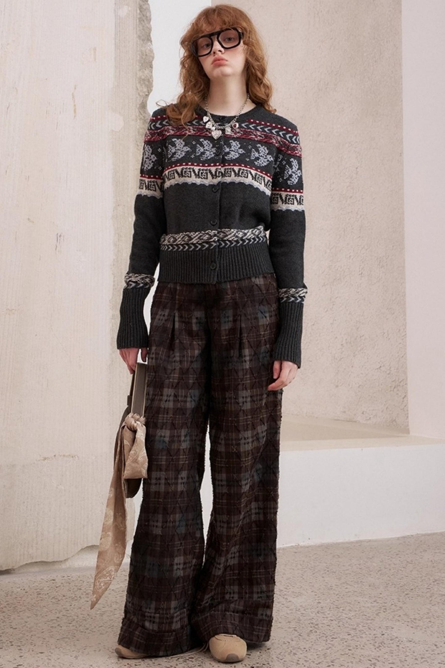 Sparrow Texture Knit Cardigan