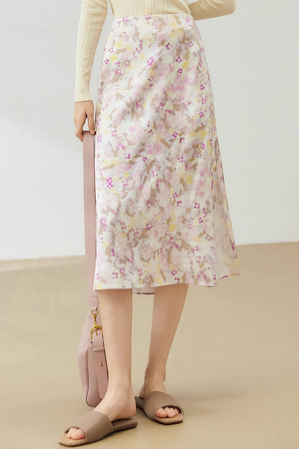 Resort-Stil Langer Rock 