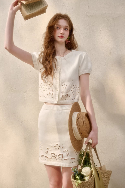 Comfortable Cotton Embroidered Set-Up