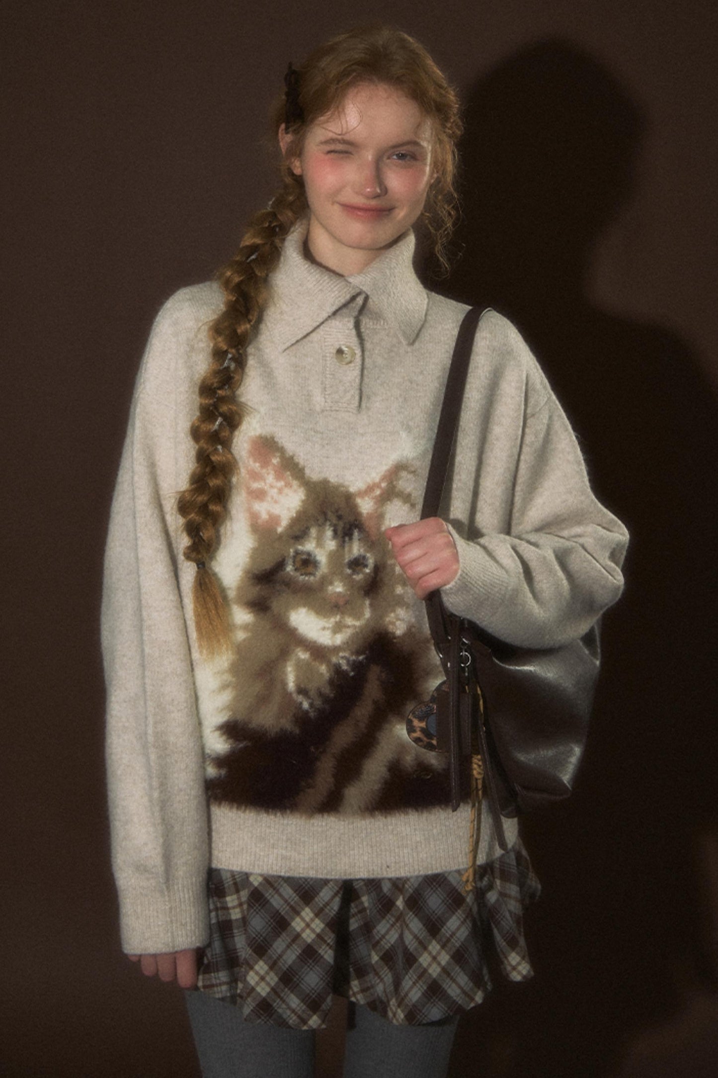 Soft Woolen Knitted Sweater Top