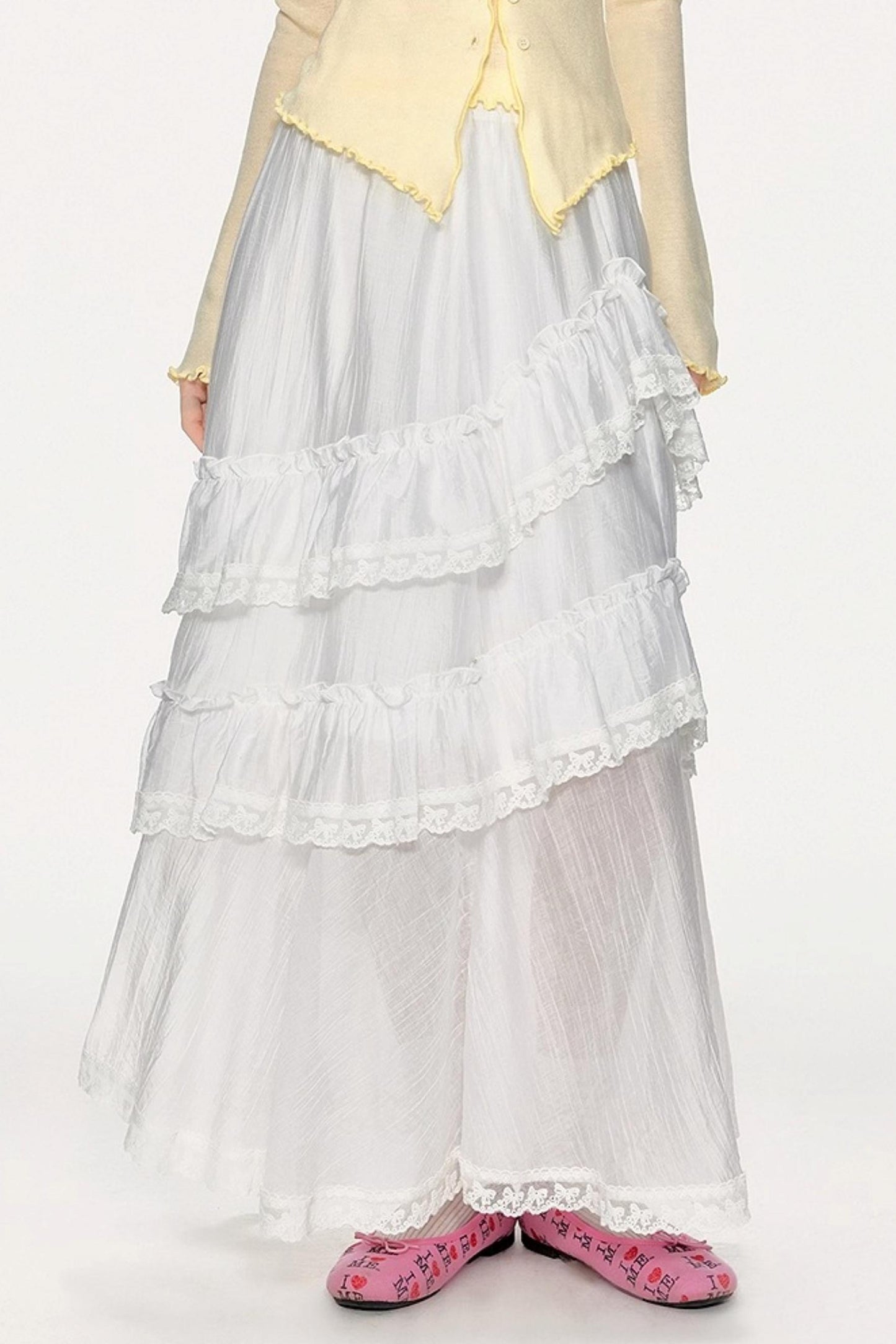 Romantic Lace Maxi Skirt