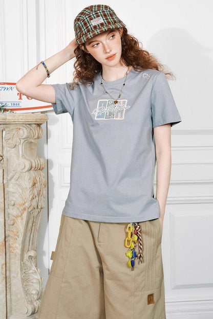 Embroidered Graphic Tee