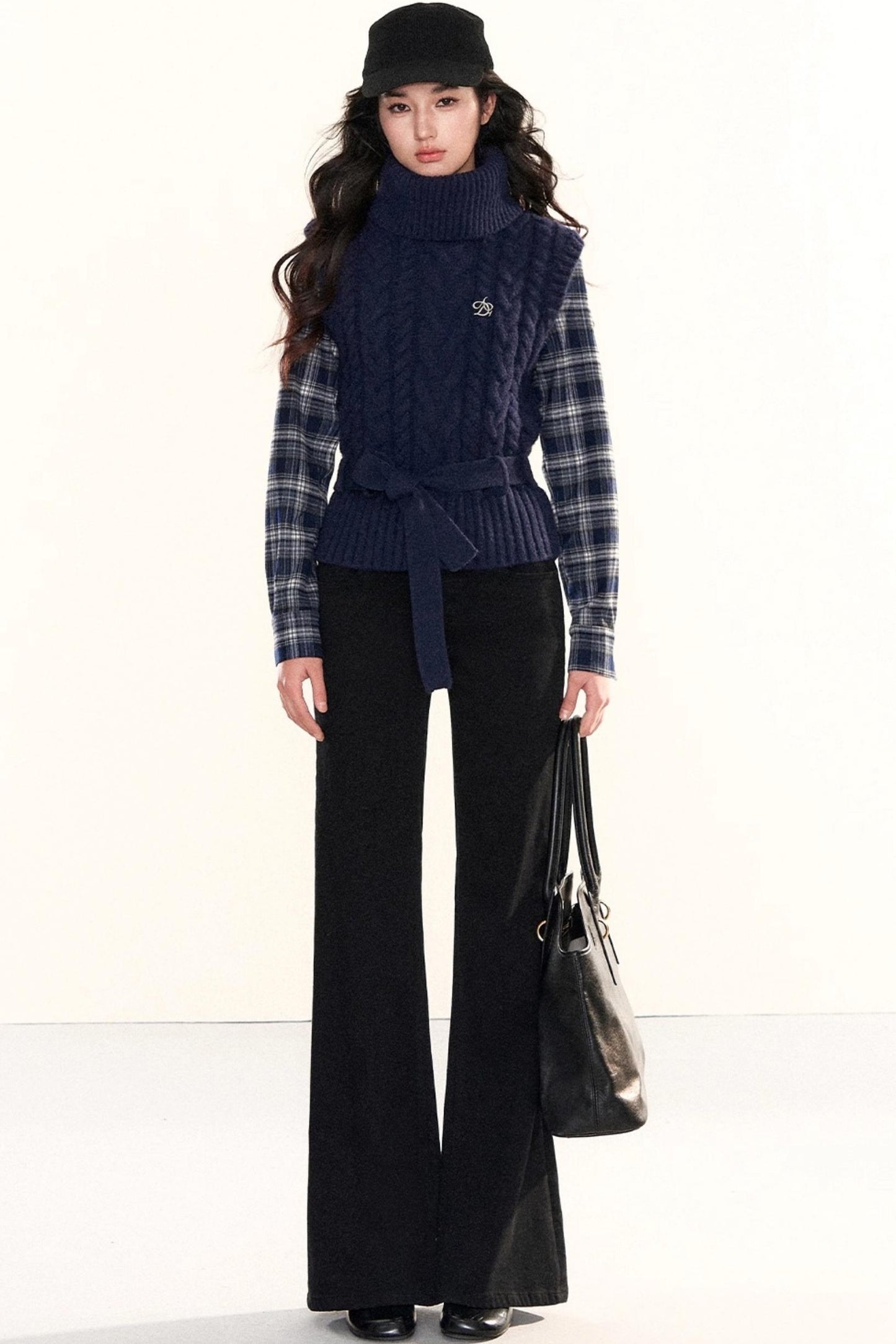 Vintage Cable Knit Vest