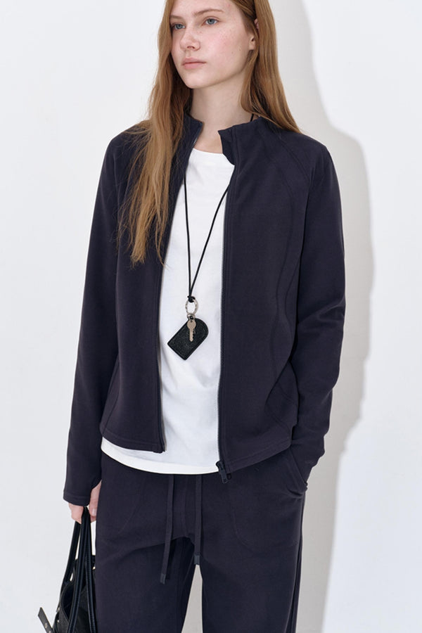 Urban Modern Sporty Cardigan Suit & Pants Set-Up