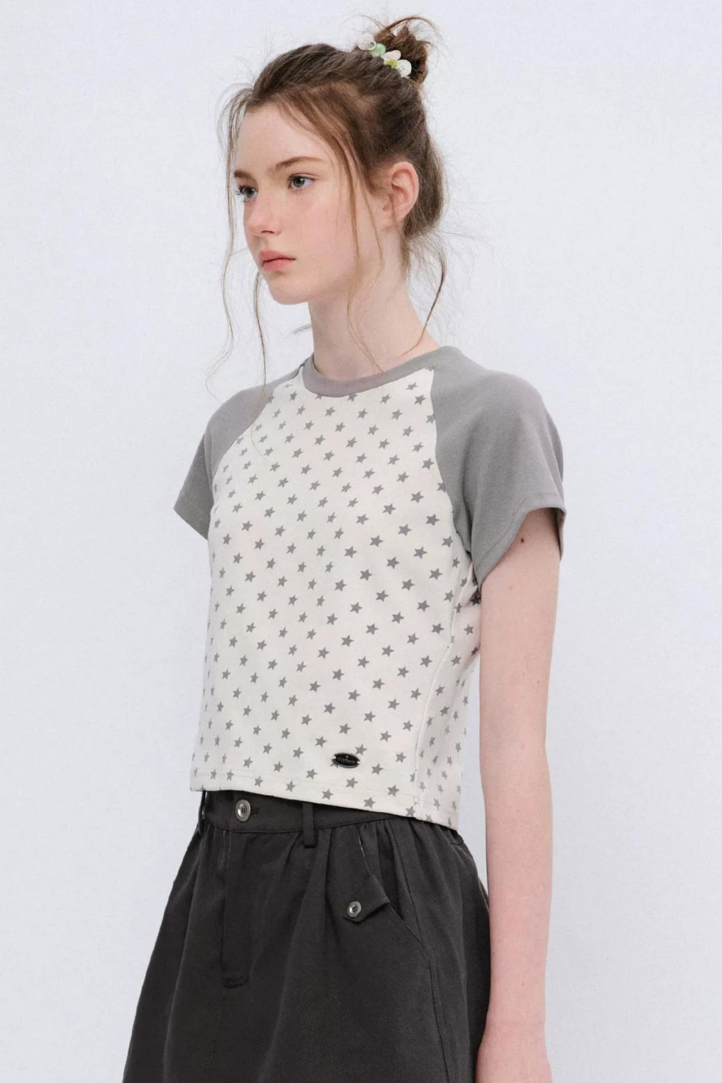 Retro Star Raglan Top