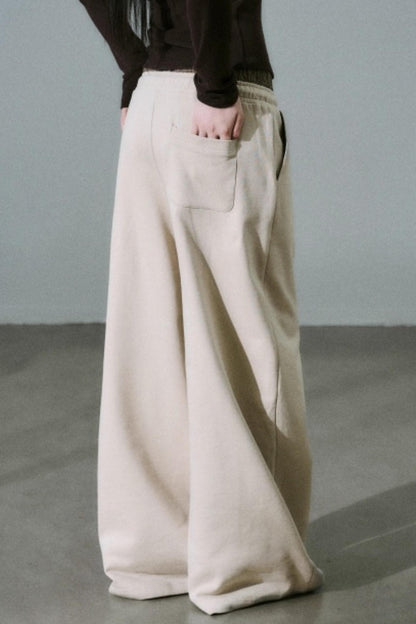 Plaid Patchwork Terry Sweatpants