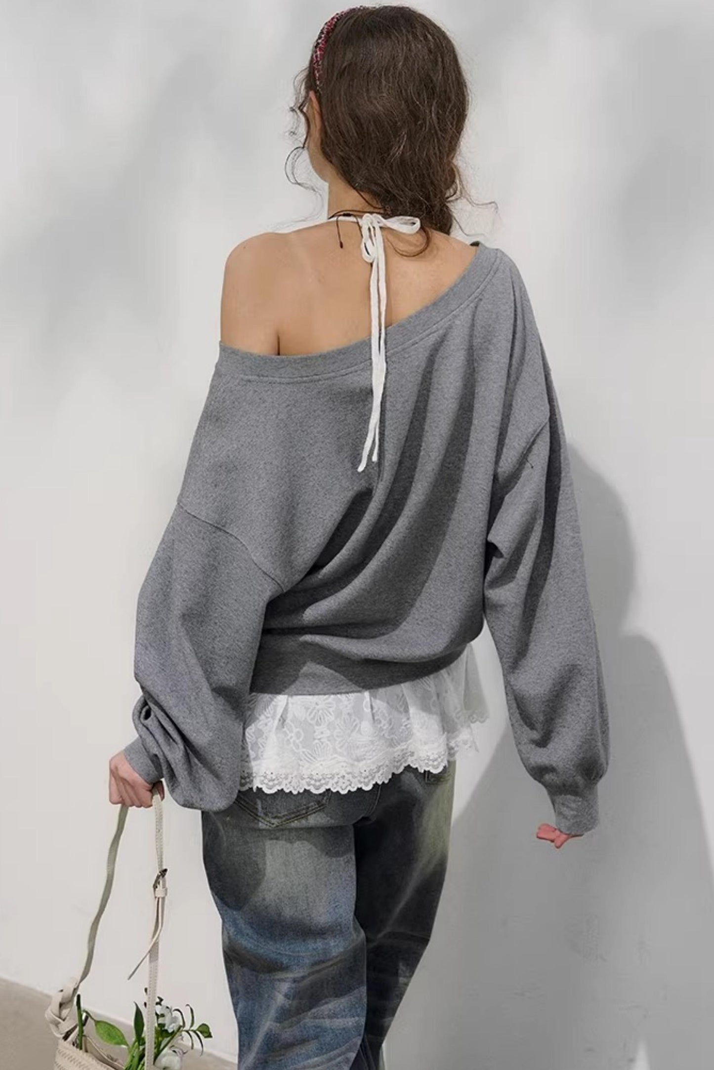 Floral Pleats Off-Shoulder Top