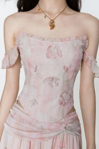 Vacation Floral Skirt Set-Up