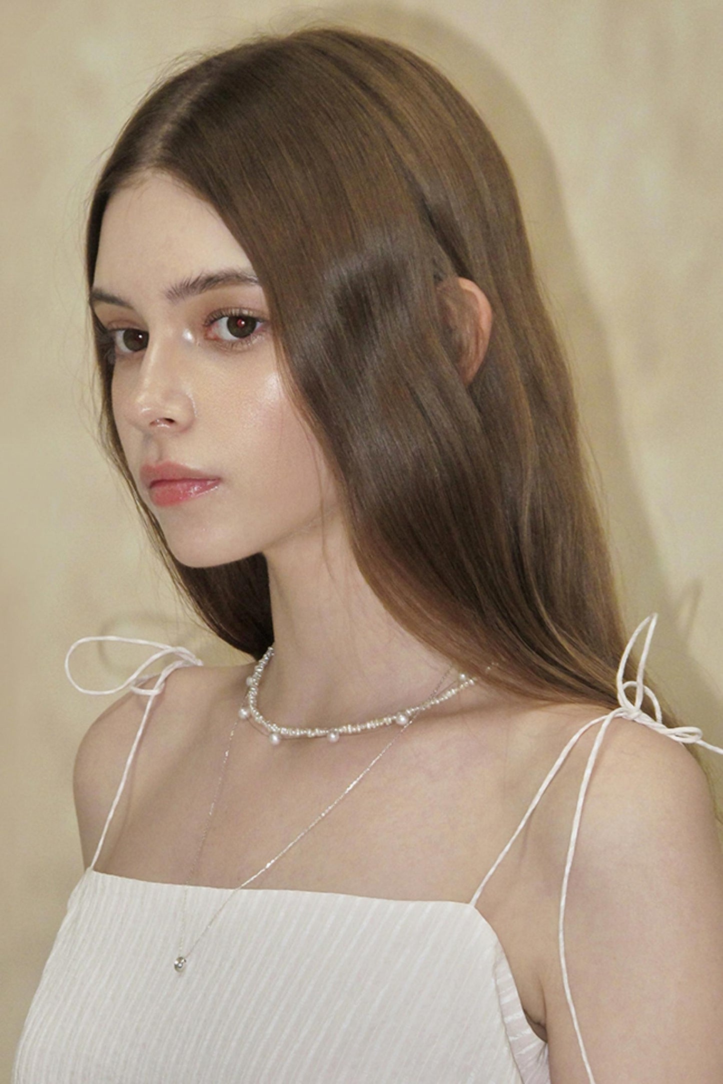 Mermaid Pearl Clavicle Necklace