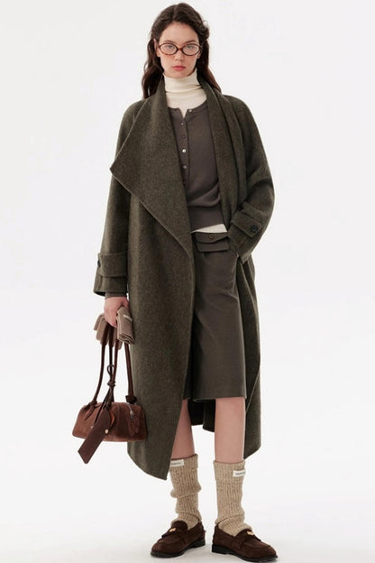 Casual Maillard Cropped Suit Pants