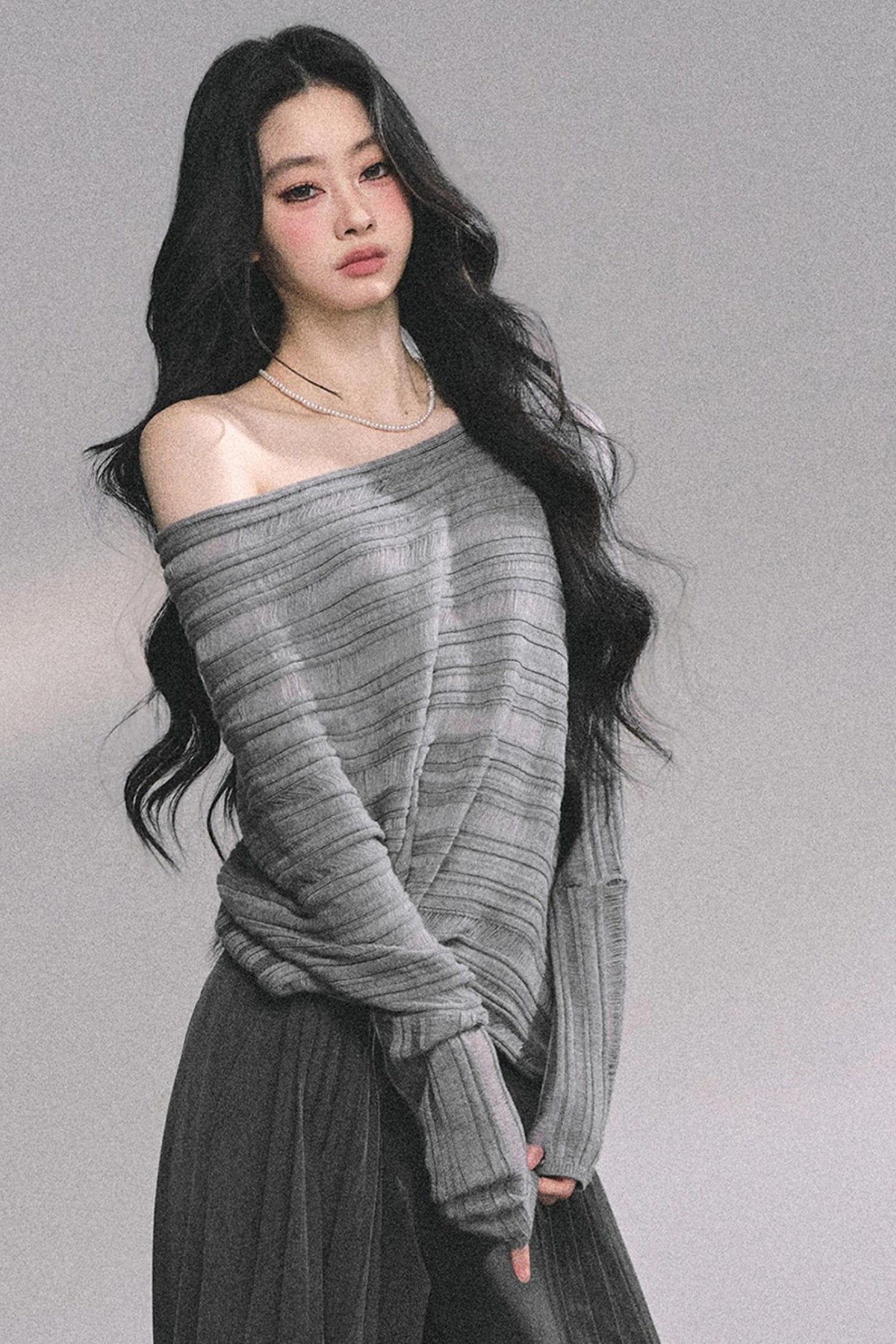 French Autumn Knit Top