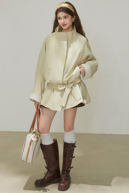 Autumn Silhouette Trench Coat