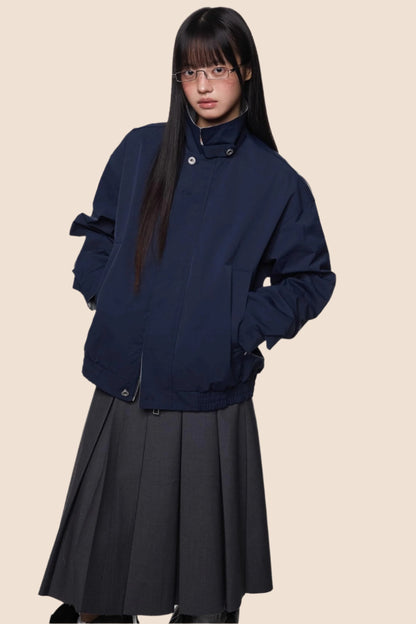 Vintage Contrast Coat