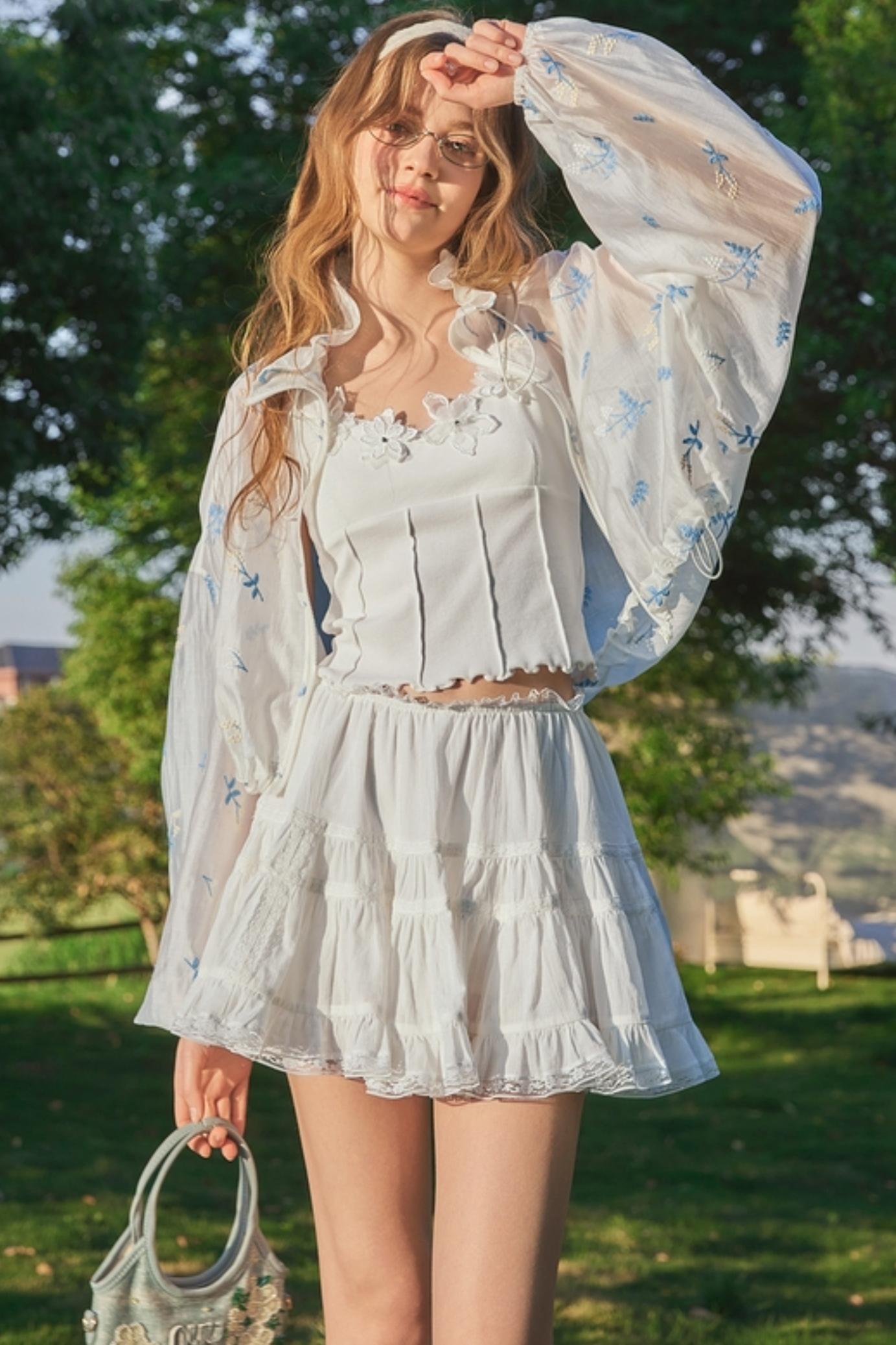 Embroidered Sun Jacket