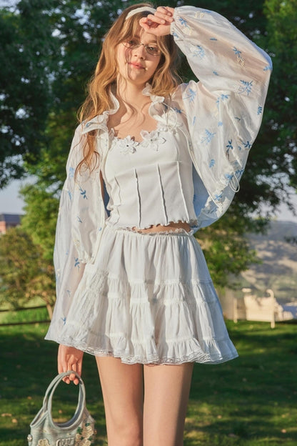 Embroidered Sun Jacket