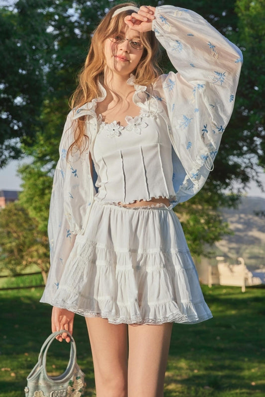 Embroidered Sun Jacket