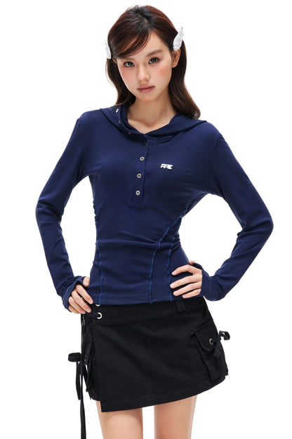 Lyocell Tencel Hooded Top