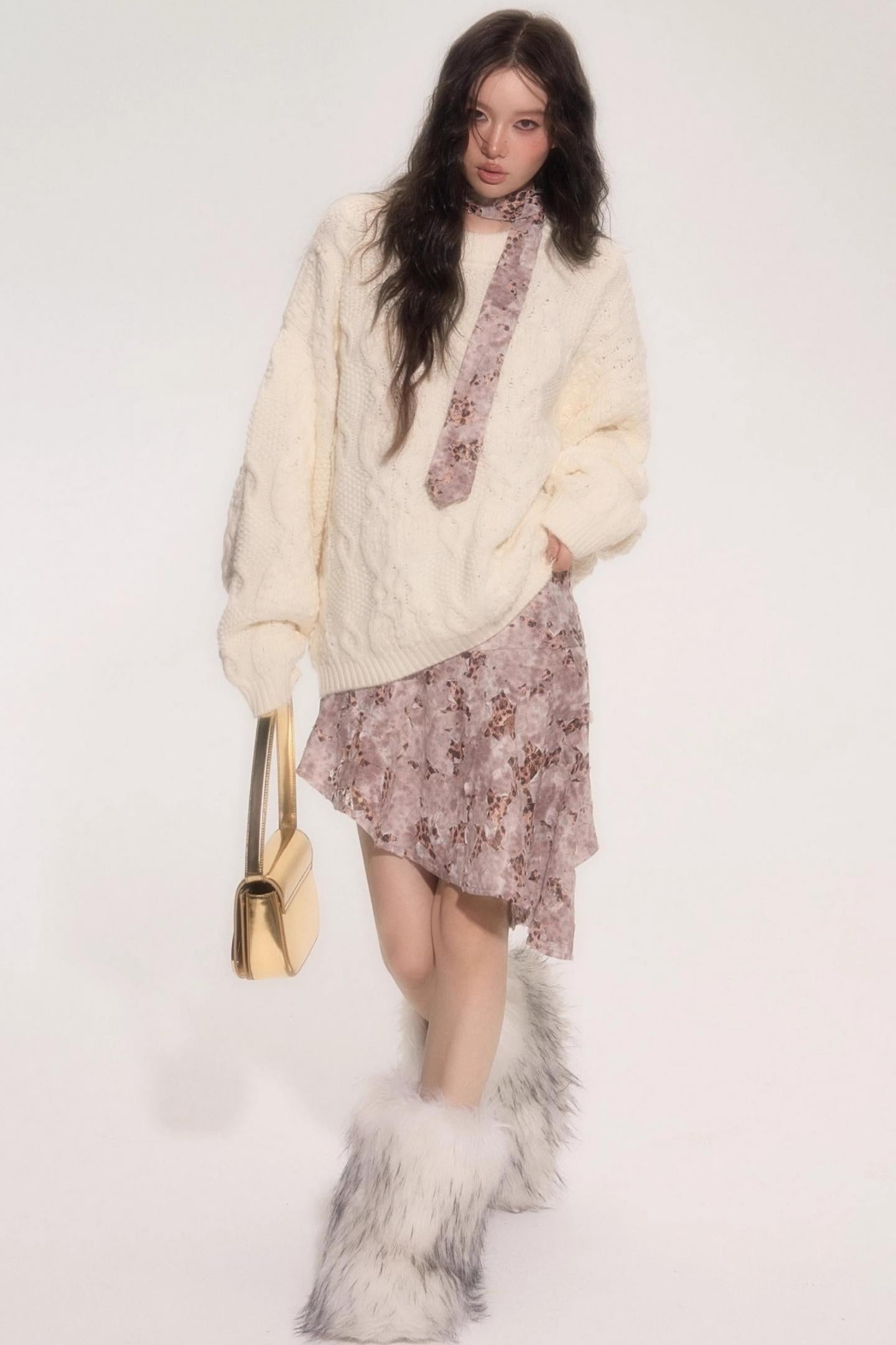 Island Wool Knit Sweater