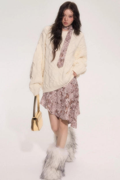 Island Wool Knit Sweater