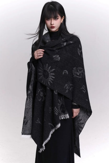 Ghost Girl Christmas Shawl