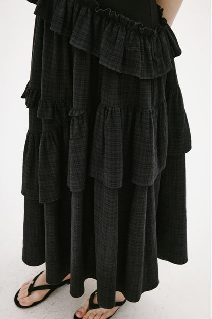 Vintage Patchwork Maxi Dress