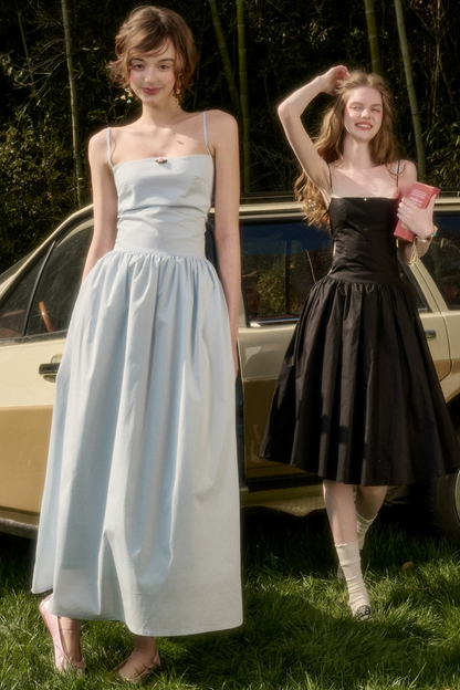 Babyblaues Baumwoll-Feenkleid