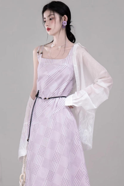 Asymmetrical Draped Dress