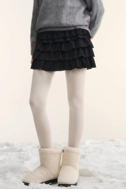 French Lace Retro Skirt