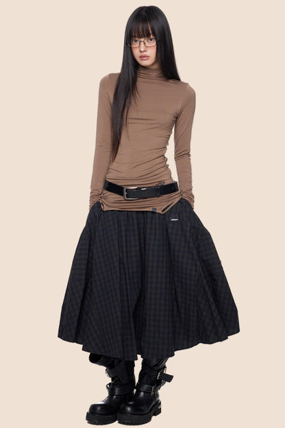 Knit Base Long T-Shirt