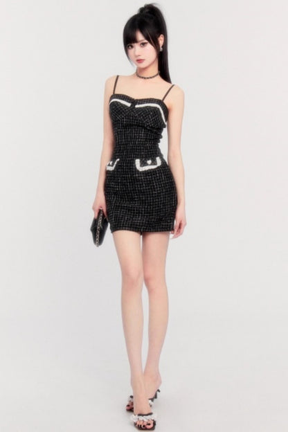 Waist Slimming Sundress Jacket Two-Piece Set-Up