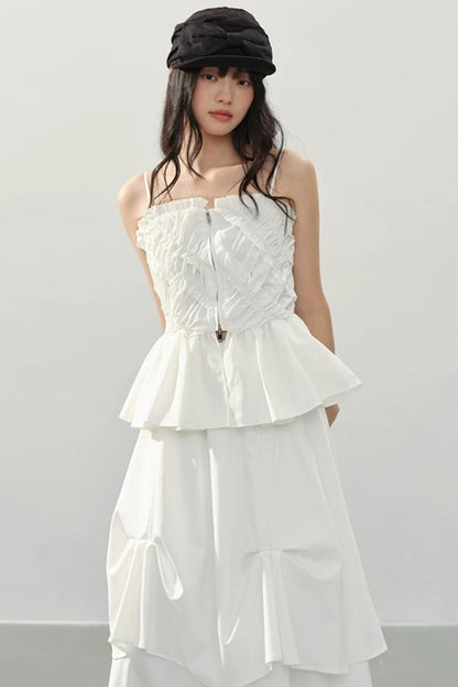 Moonlight Ruffled Camisole Top