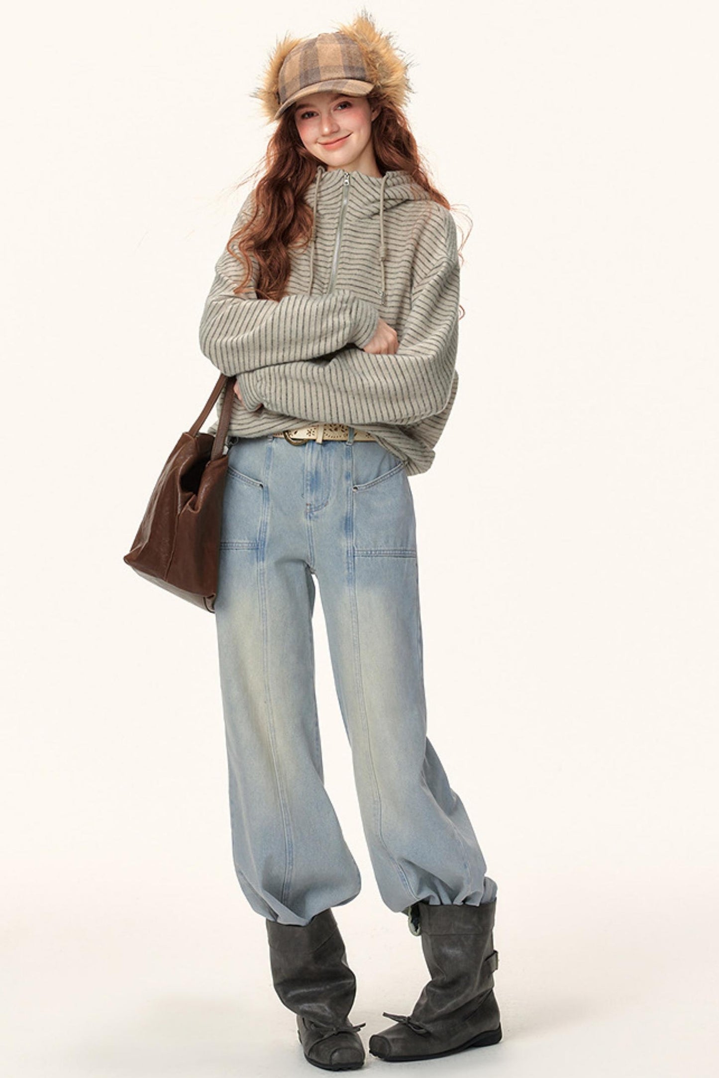 Sweet Rabbit Hooded Top