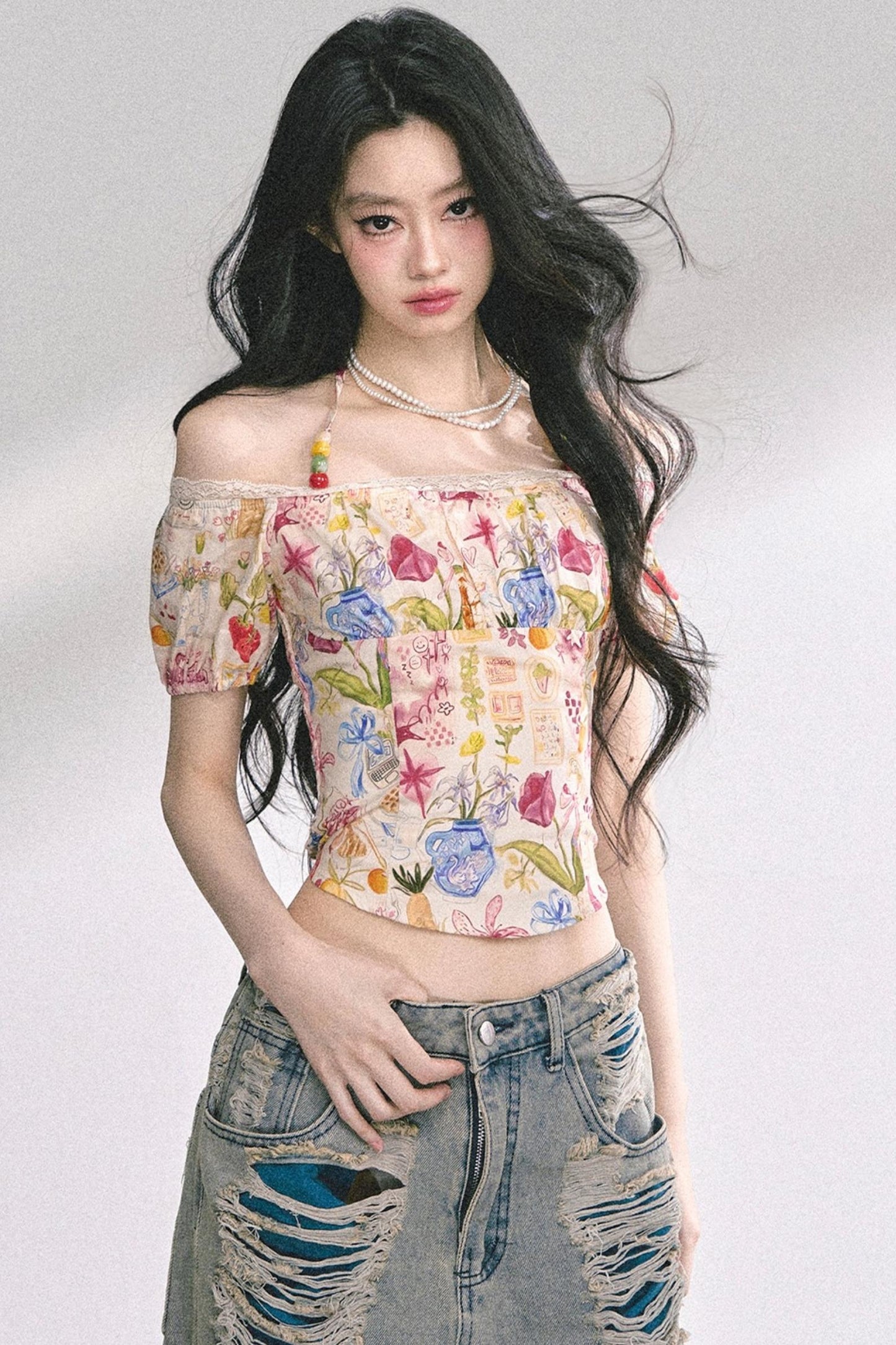 Verona Floral Top