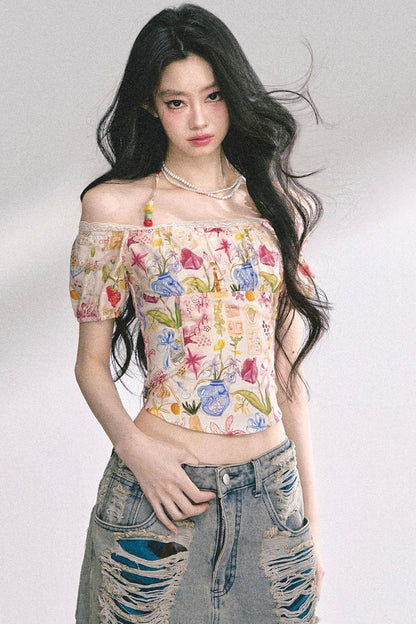 Verona Floral Top